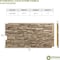 Ekena Millwork 45 3/4"W x 24 1/2"H x 1 1/4"D Canyon Ridge Stacked Stone, StoneWall Faux Stone Siding Panel, Colfax PNU24X48CNCO - alternate 4
